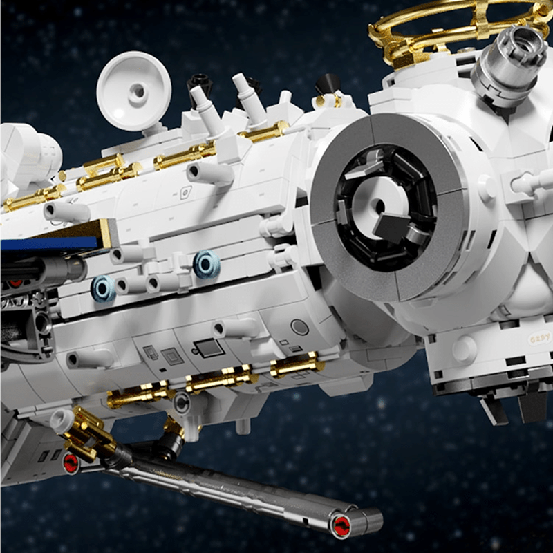 Sembo 203337 - Space Station Core Module - vue 8 | Power Blockz