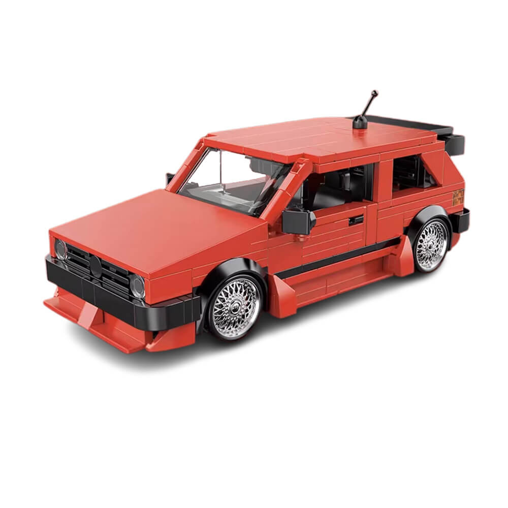 Power Build PB8839 - Classic Retro Golf MKII Hatchback | Power Blockz
