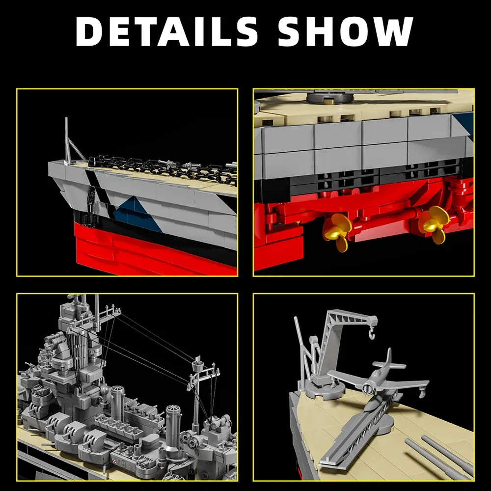 12GO 98010 - USS Colorado Military - vue 3 | Power Blockz