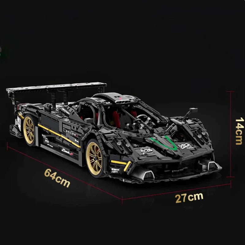 Power Blockz X220907 - Carbon Zonda Track-Only Hypercar - vue 5 | Power Blockz