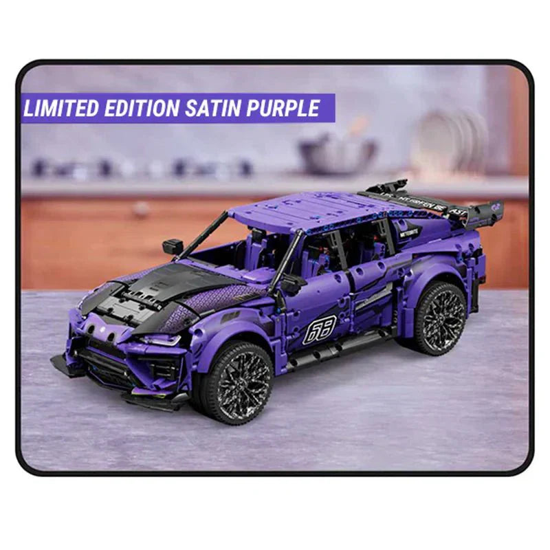 Moyu MY88016 - Remote Controlled - Satin Purple Super SUV - vue 5 | Power Blockz