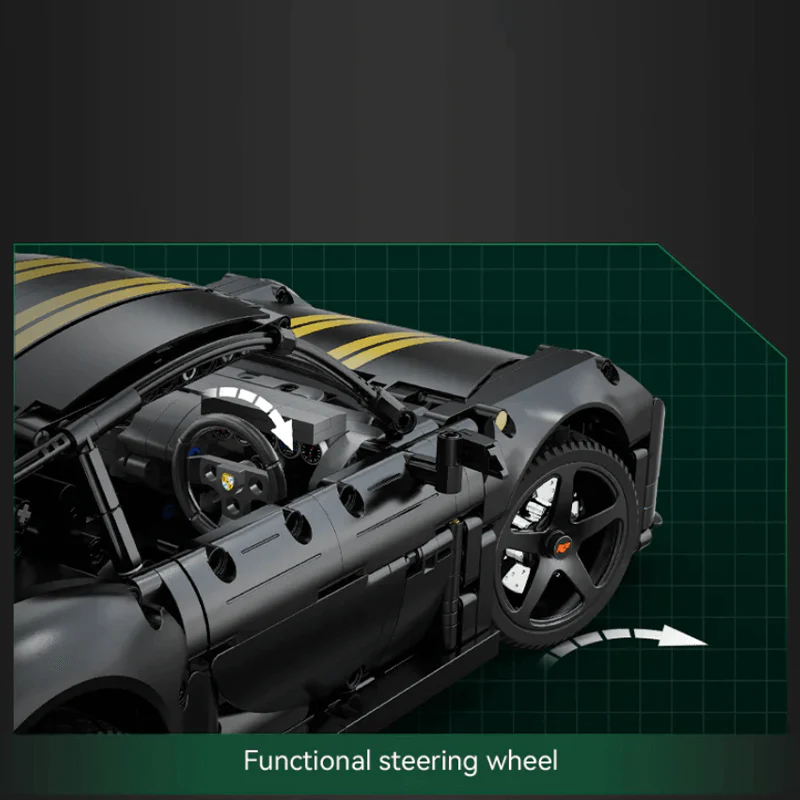 CaDa C63006 - Static - RUF GT 911 Carrera - vue 12 | Power Blockz