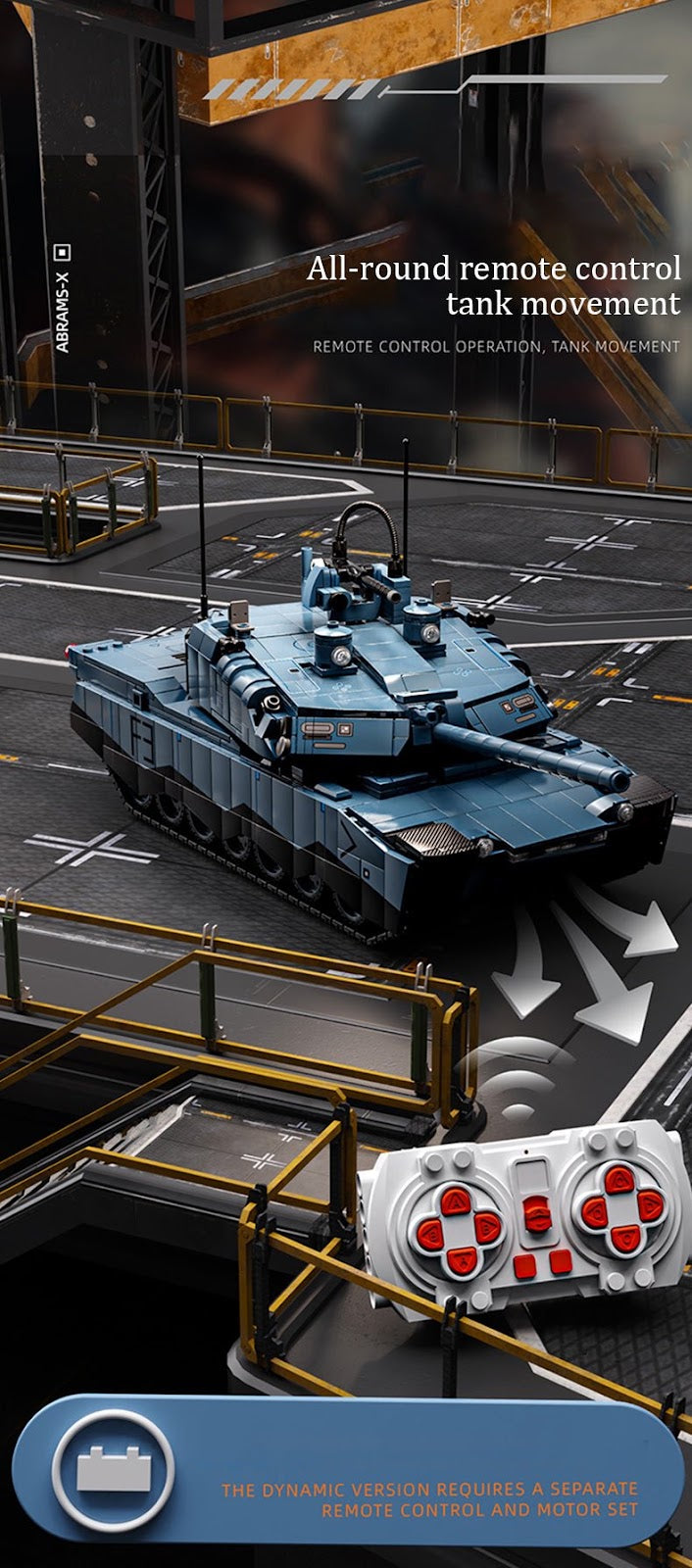 12GO 96005 - Abrams-X - vue 10 | Power Blockz