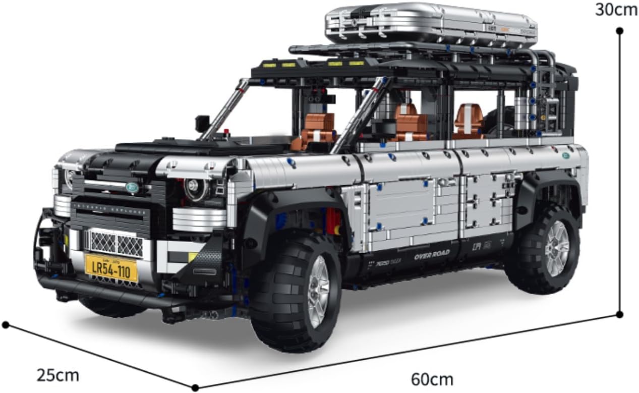 Guly 10620 - Static Version - Defender 110 Expedition 4x4 Utility - vue 6 | Power Blockz