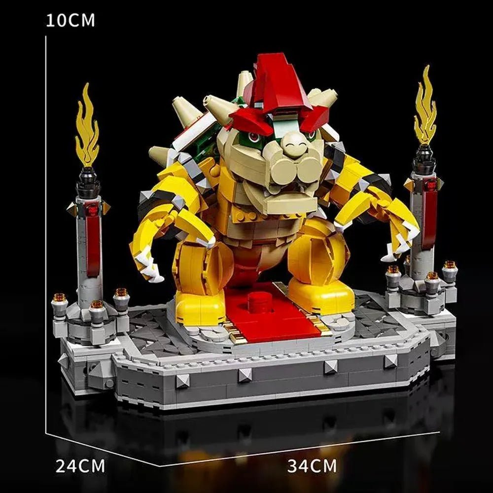 Bowser Super Mario Bros Game | 1272pcs - Bowser Super Mario Bros Game - vue 7 | Power Blockz