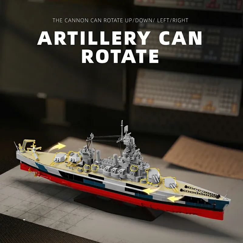 12GO 98010 - USS Colorado Military - vue 7 | Power Blockz