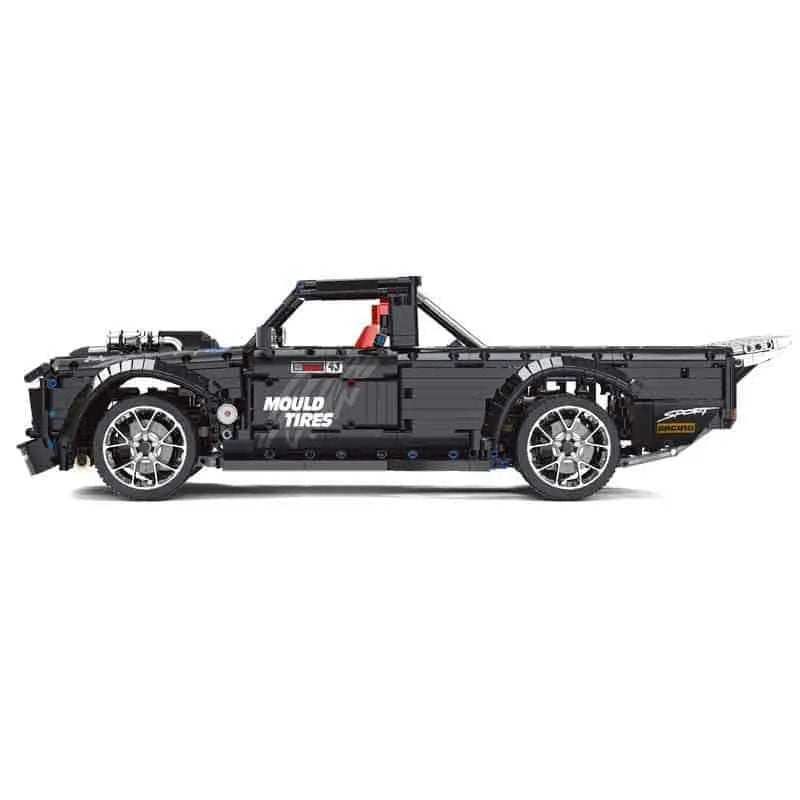 Mould King 13082 - Static - Twin-Turbo F150 Drift Pickup - vue 2 | Power Blockz