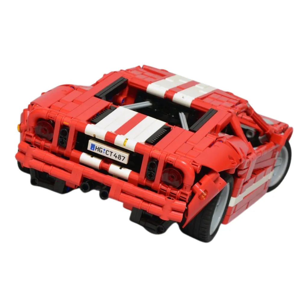MOC-113244 - GT40 Iconic American Supercar - vue 3 | Power Blockz