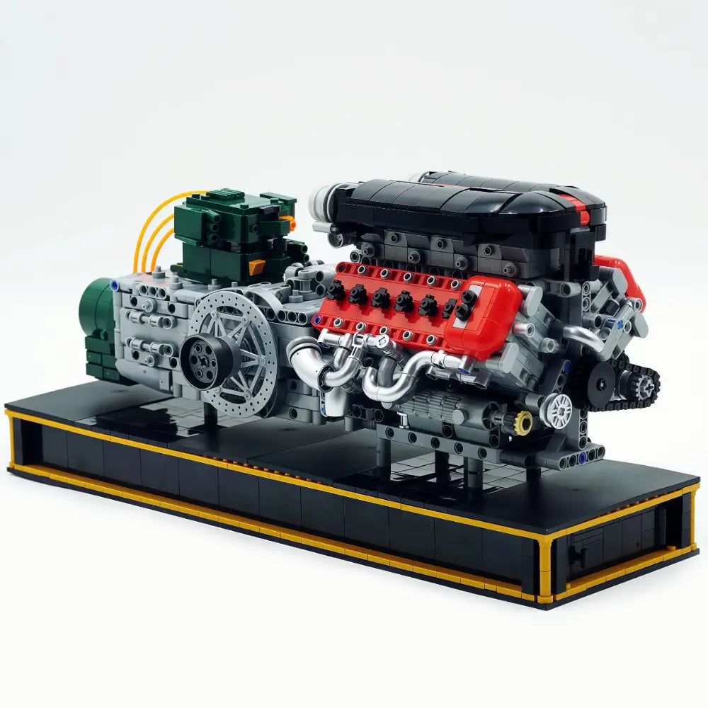 MORKX026001 - Italian V12 NA Hypercar Engine - vue 4 | Power Blockz