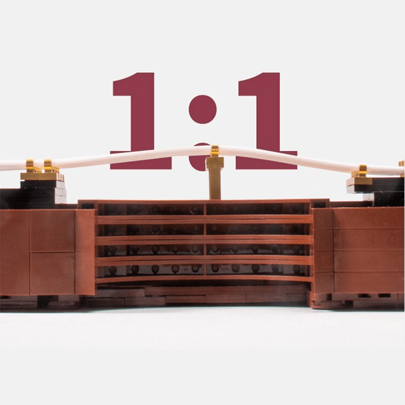 K-BOX 10224 - 1:1 Scale Violin - vue 4 | Power Blockz