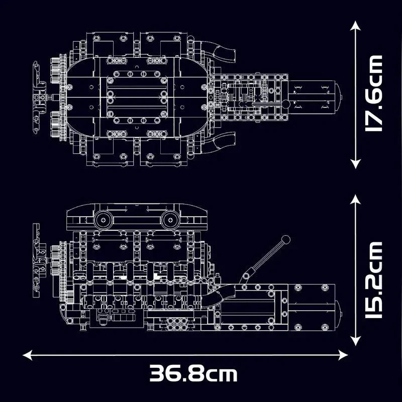 Supercar V12 Engine & Transmission - vue 9