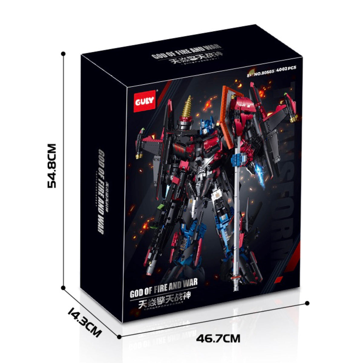 80503 - Siege Colossus Transforming Battle Mecha - View 5 | Power Blockz