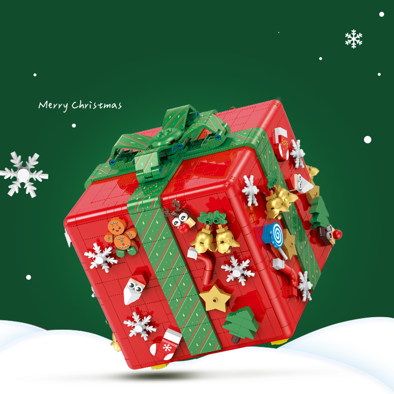 60506 - Winter Vault Gift Box Transforming Christmas Music Box - View 6 | Power Blockz