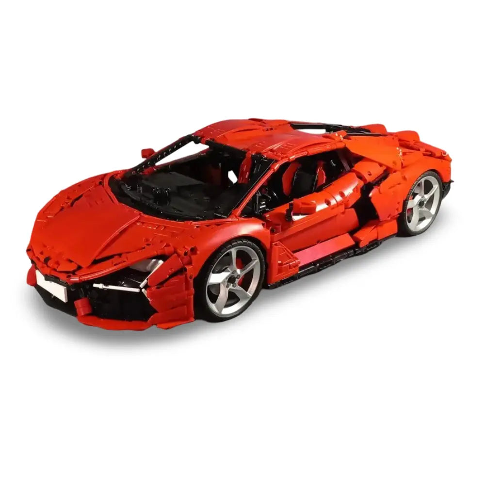 MOC-205467 - Red - Italian Supercar Revuelto V12 | Power Blockz