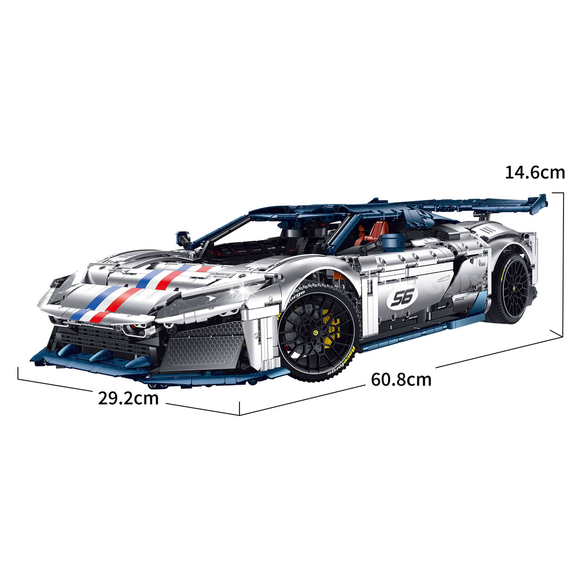 10656 - Chase The Pulse F80 V6 Hybrid Hypercar - View 2 | Power Blockz