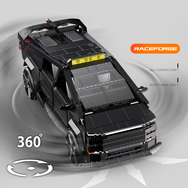 10634 - Voltage Truck 1:14 Electric Pickup Truck - View 4 | Power Blockz