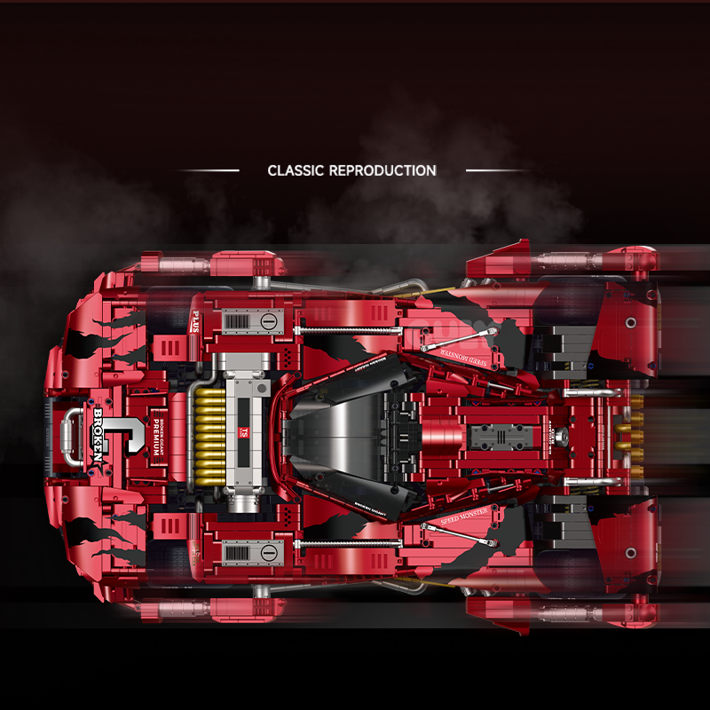 10619 - Goliath Wide-Body V12 Supercar - View 2 | Power Blockz