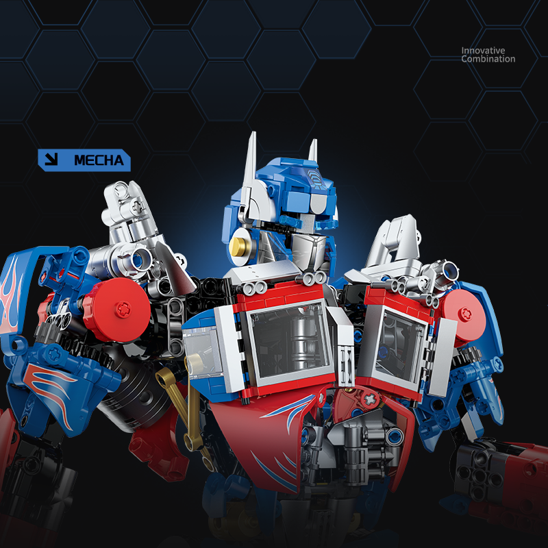 10535 - Vanguard Titan Commander Battle Mecha - View 6 | Power Blockz