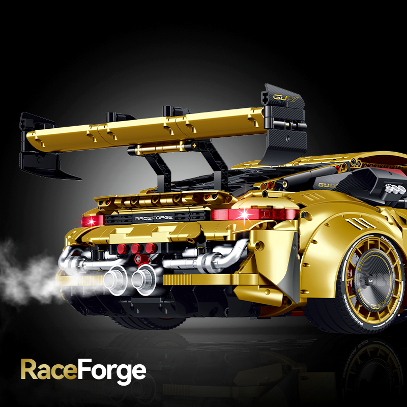 10640 - Trackforce GT3 1:8 GT3 Race Car - View 4 | Power Blockz