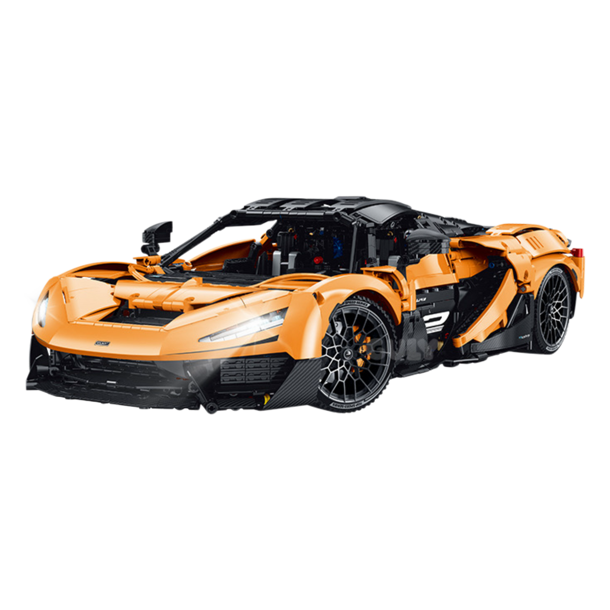 Stealthline W1 hybrid V8 hypercar building blocks model - Power Blockz