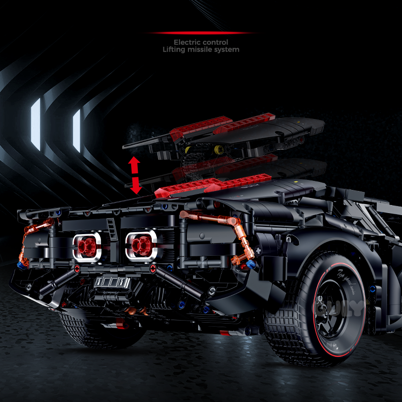 10618 - Dark Arsenal Armoured Missile Supercar - View 6 | Power Blockz