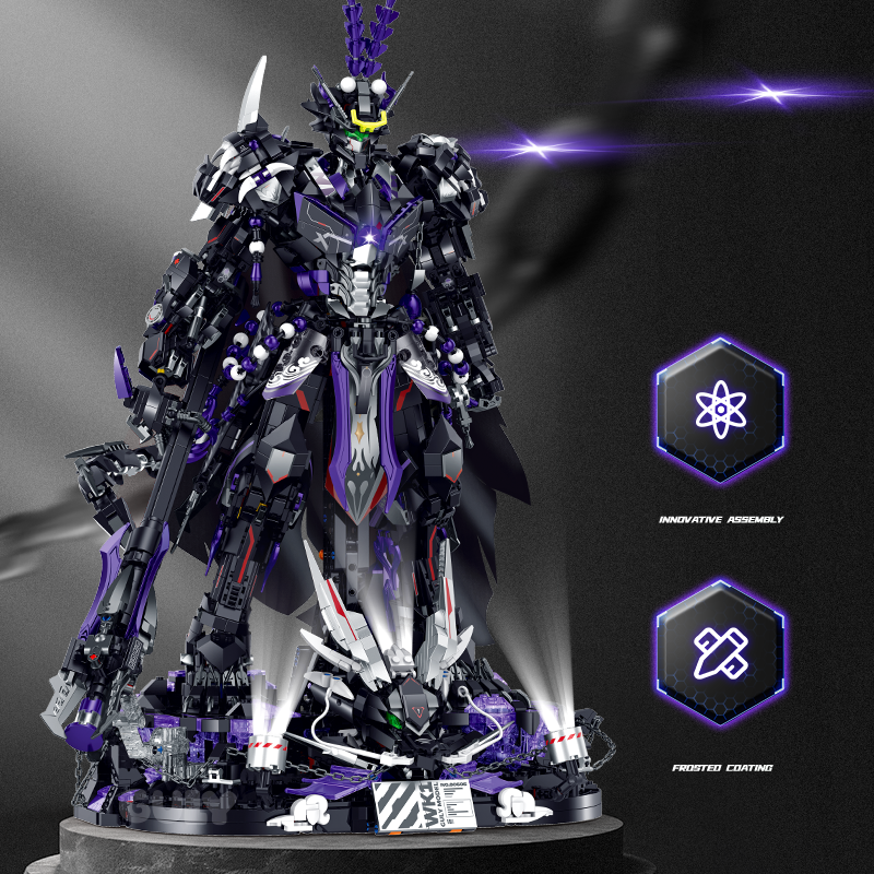 80505 - Pantheon Shade Divine Warrior Mecha - View 5 | Power Blockz