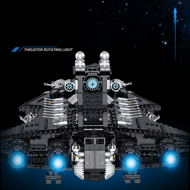 60530 - Dark Meridian Heavy Cruiser Spaceship - View 5 | Power Blockz