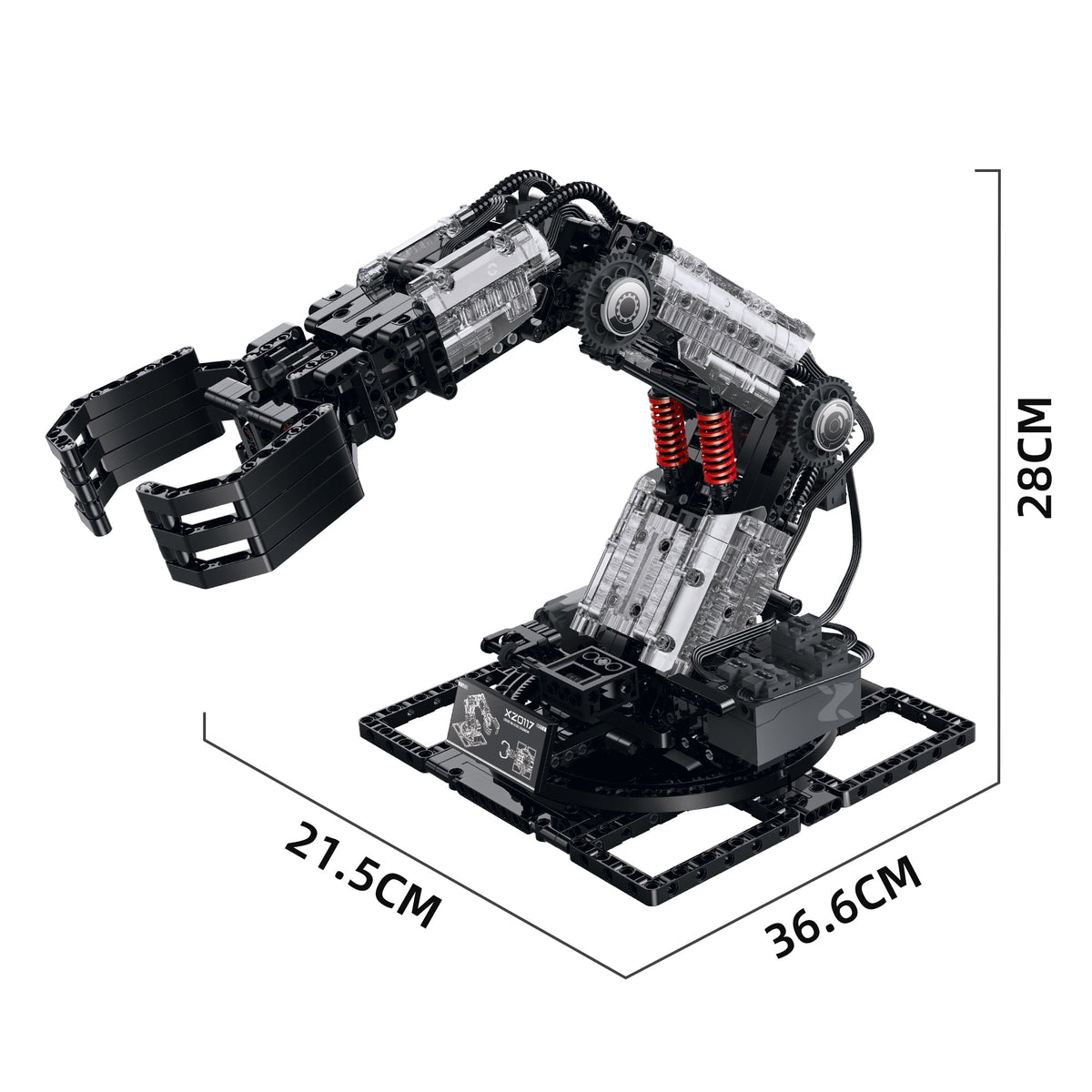 XZ0117 - Claw Turret RC Robotic Arm Turret - View 7 | Power Blockz