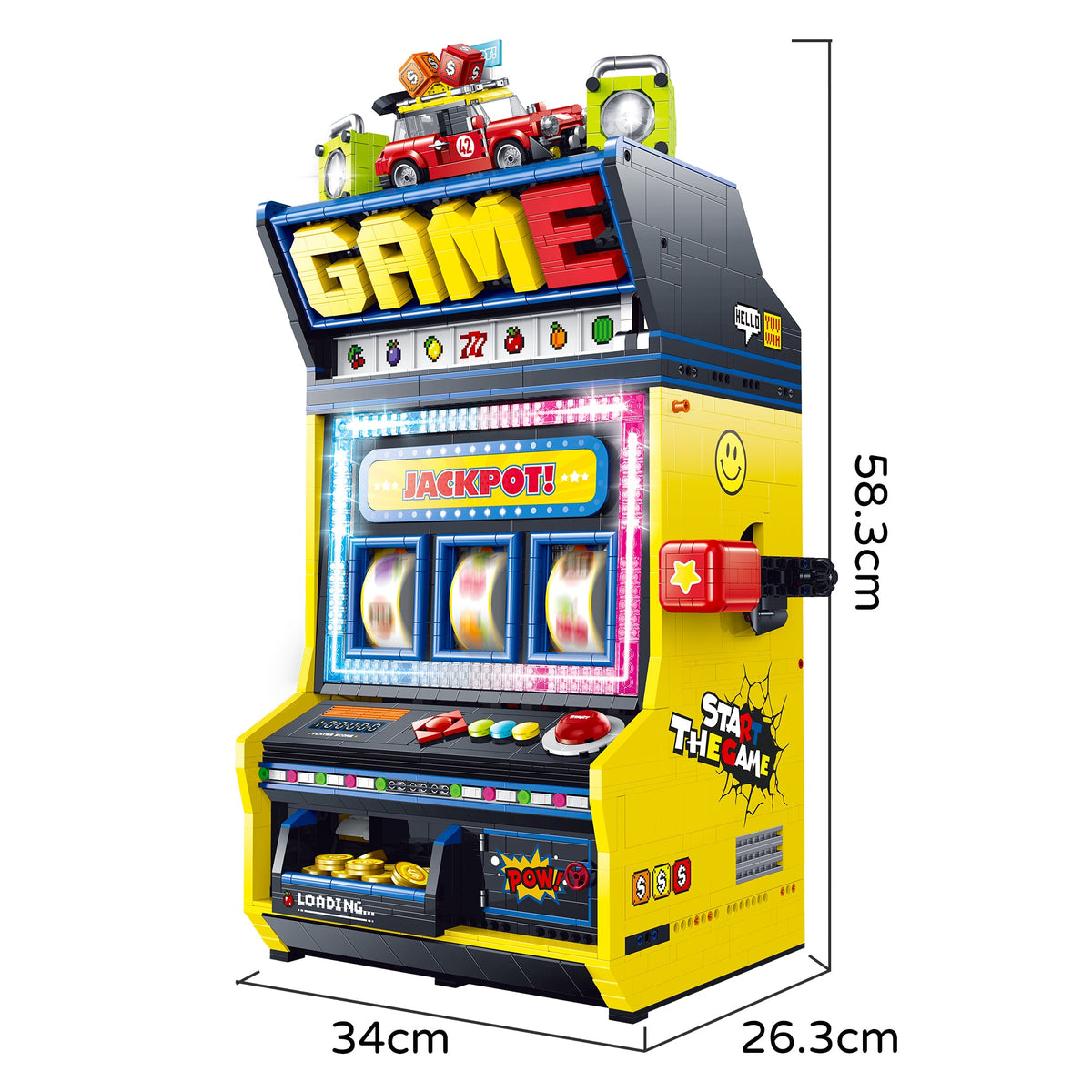 60542 - Fruit Spin Arcade Working Slot Machine - View 7 | Power Blockz