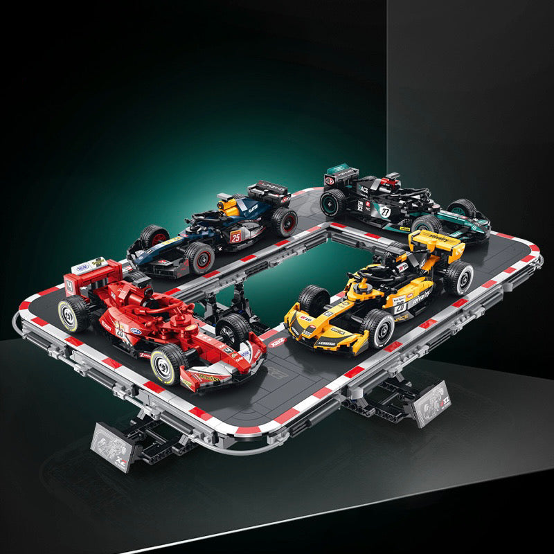 XZ0003 - Podium 3 Formula Racing Car - View 7 | Power Blockz