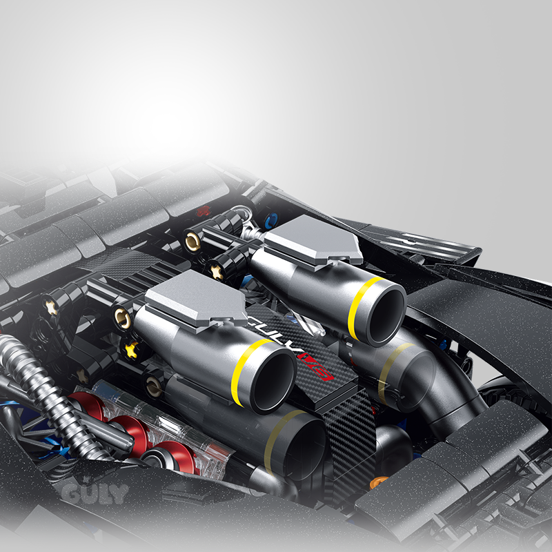 10627 - Scarletta 296 Italian V6 Hybrid Supercar - View 4 | Power Blockz