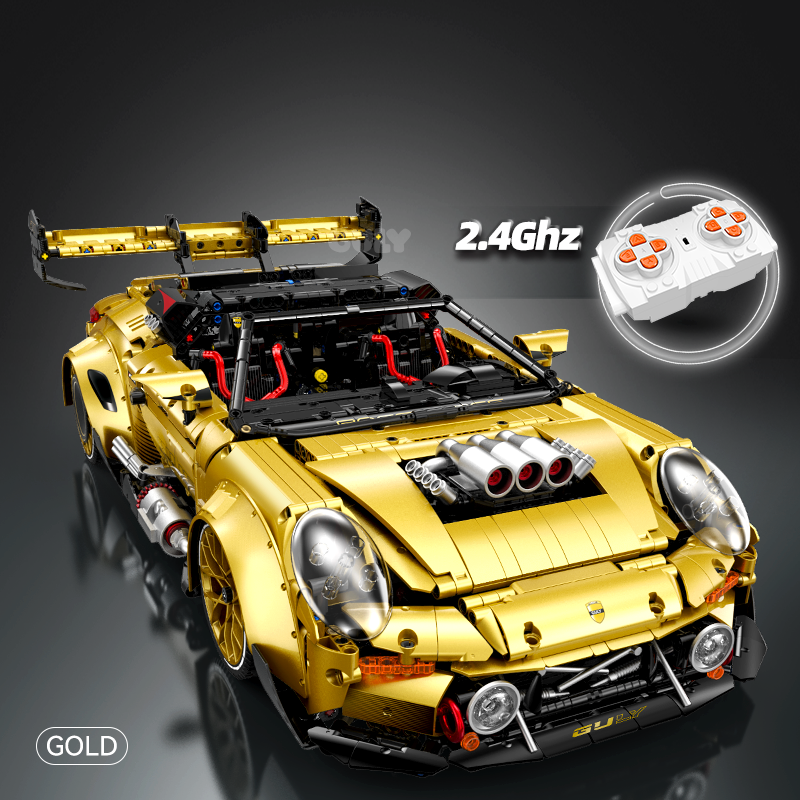 10640 - Trackforce GT3 1:8 GT3 Race Car - View 5 | Power Blockz