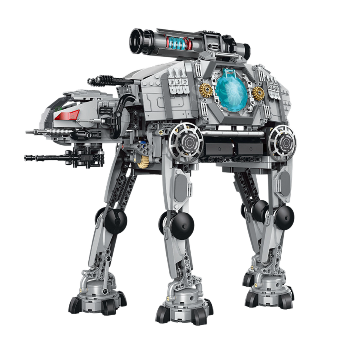 Dune Strider sci-fi assault walker building blocks model - Power Blockz