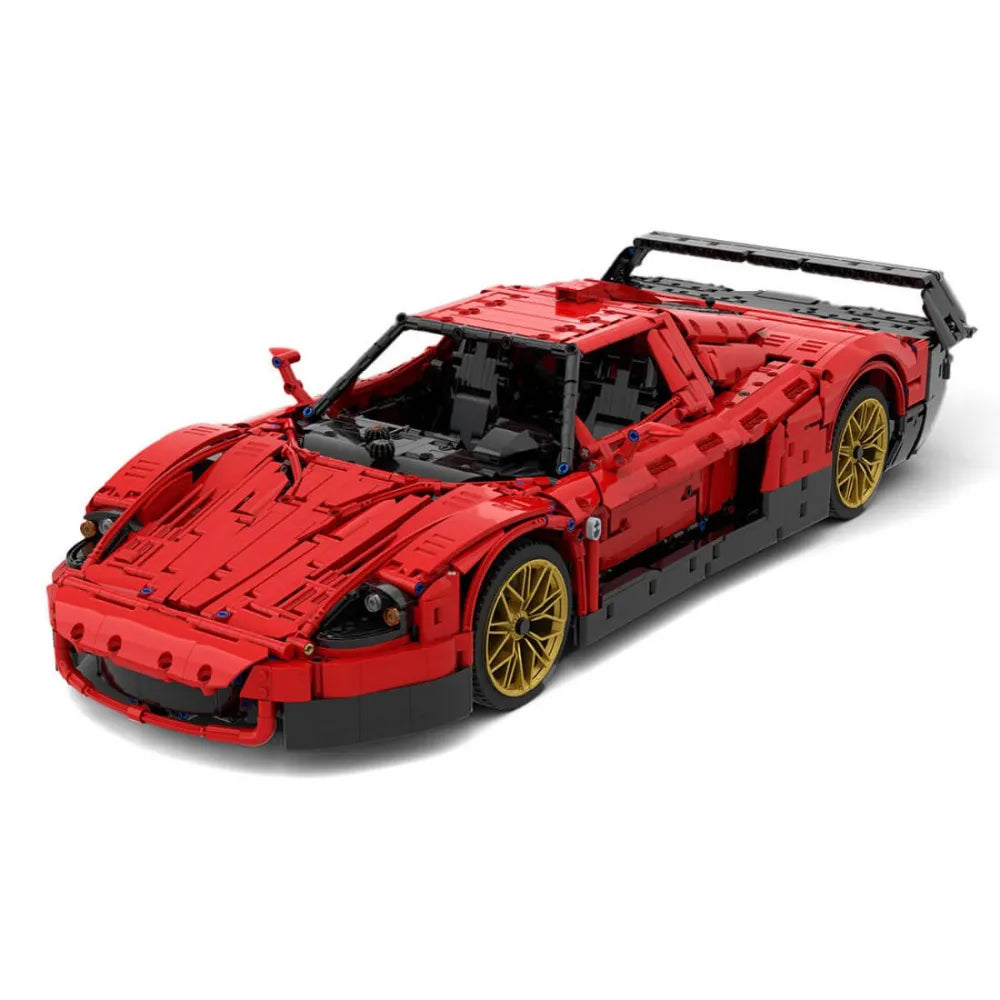 MOC-160967 - White - Italian Supercar MC12 V12 - vue 2 | Power Blockz
