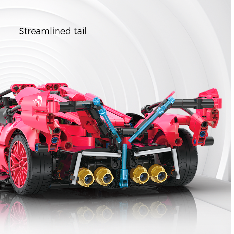 60510 - Candy V12 1:14 Italian Supercar - View 3 | Power Blockz