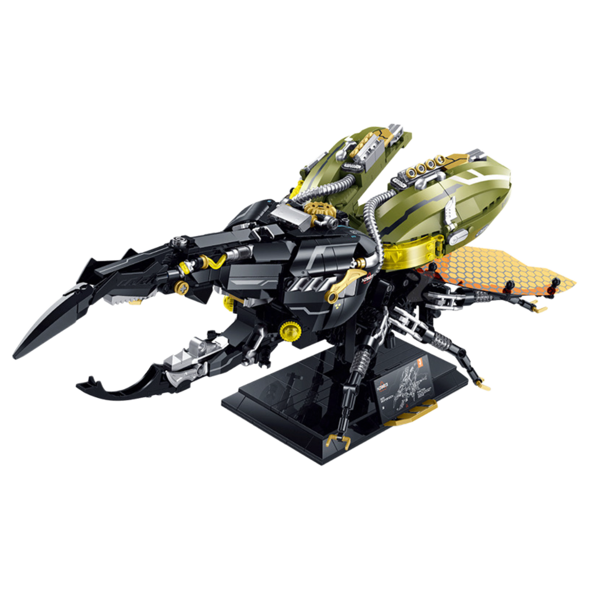 Hercules Beetle mechanical Hercules beetle building blocks model - Power Blockz