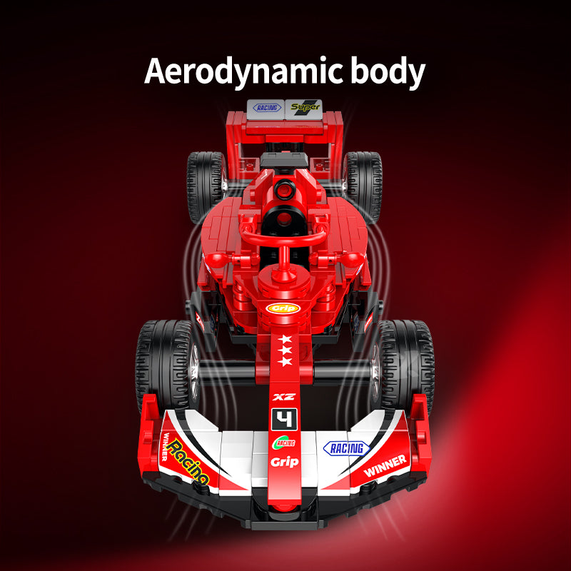 XZ0004 - Redline 4 Formula Racing Car - View 3 | Power Blockz