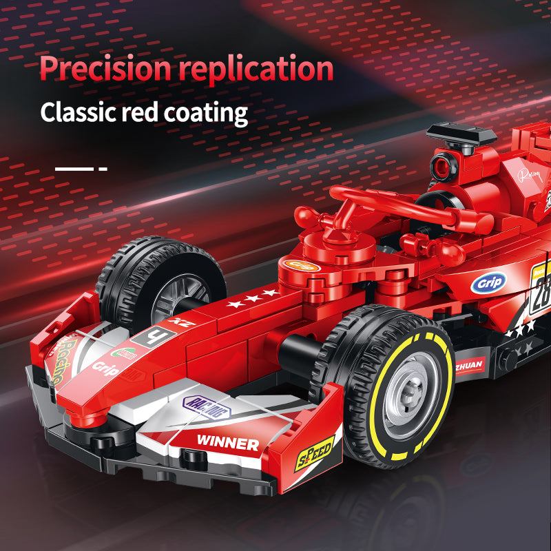 XZ0004 - Redline 4 Formula Racing Car - View 6 | Power Blockz