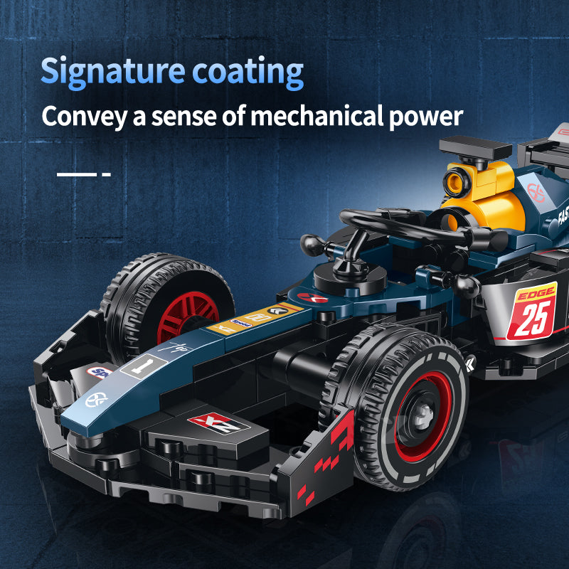 XZ0001 - Pole 1 Formula Racing Car - View 6 | Power Blockz