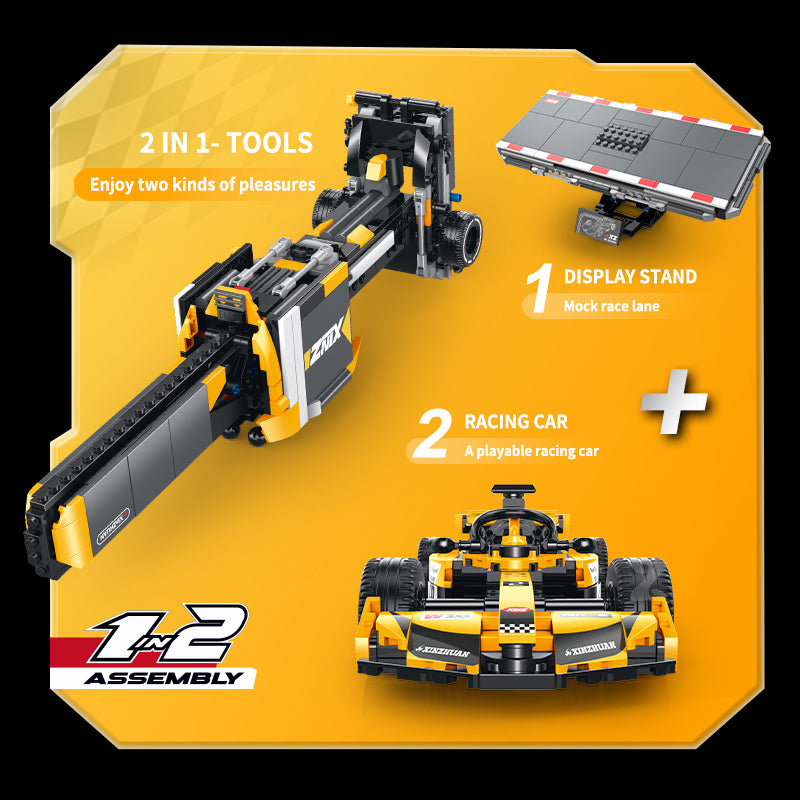 XZ0002 - Slipstream 2 Formula Racing Car - View 4 | Power Blockz