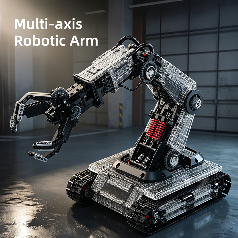 XZ0118 - Claw Crawler Tracked Robotic Arm - View 2 | Power Blockz