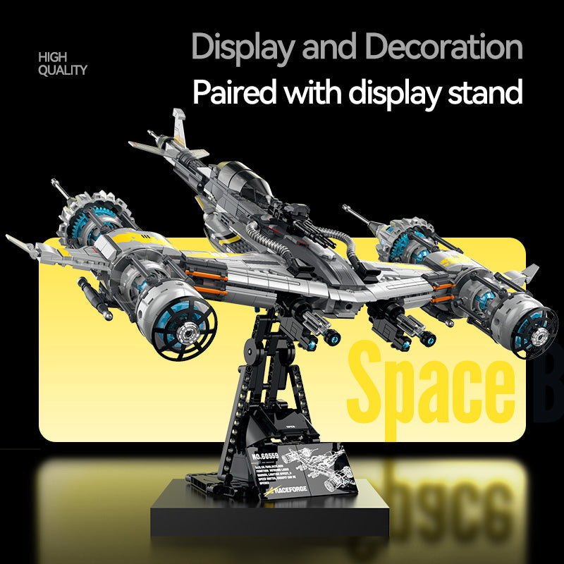 60559 - Twin Nova Twin-Engine Starfighter - View 6 | Power Blockz