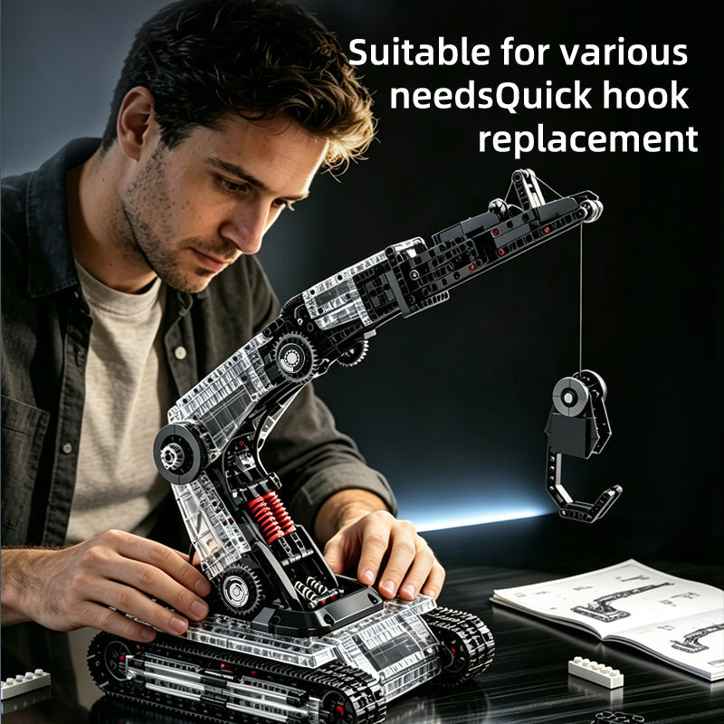 XZ0118 - Claw Crawler Tracked Robotic Arm - View 6 | Power Blockz