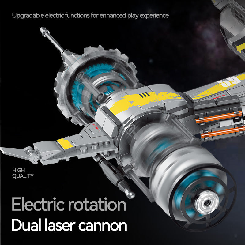 60559 - Twin Nova Twin-Engine Starfighter - View 5 | Power Blockz