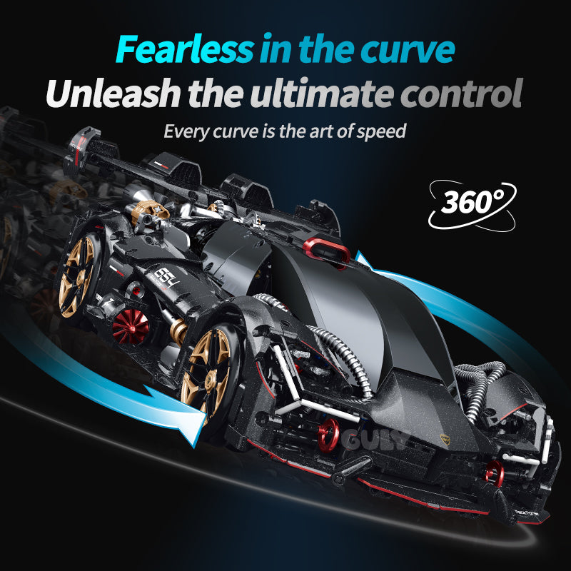 10654 - Nexform 1:10 RC Hybrid Hypercar - View 3 | Power Blockz