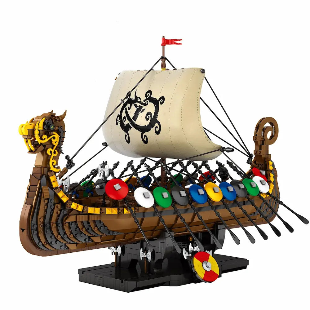 Reobrix 66101 - Legendary Viking Longship | Power Blockz