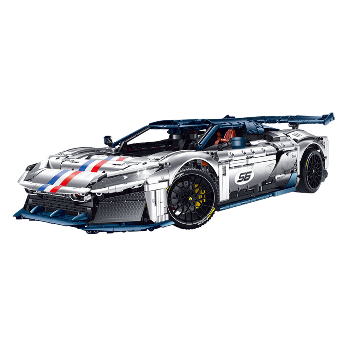 Chase The Pulse F80 V6 hybrid hypercar building blocks model - Power Blockz