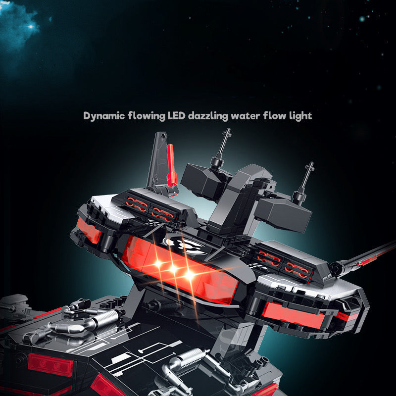 60543 - Event Horizon Battlecruiser Spaceship - View 4 | Power Blockz
