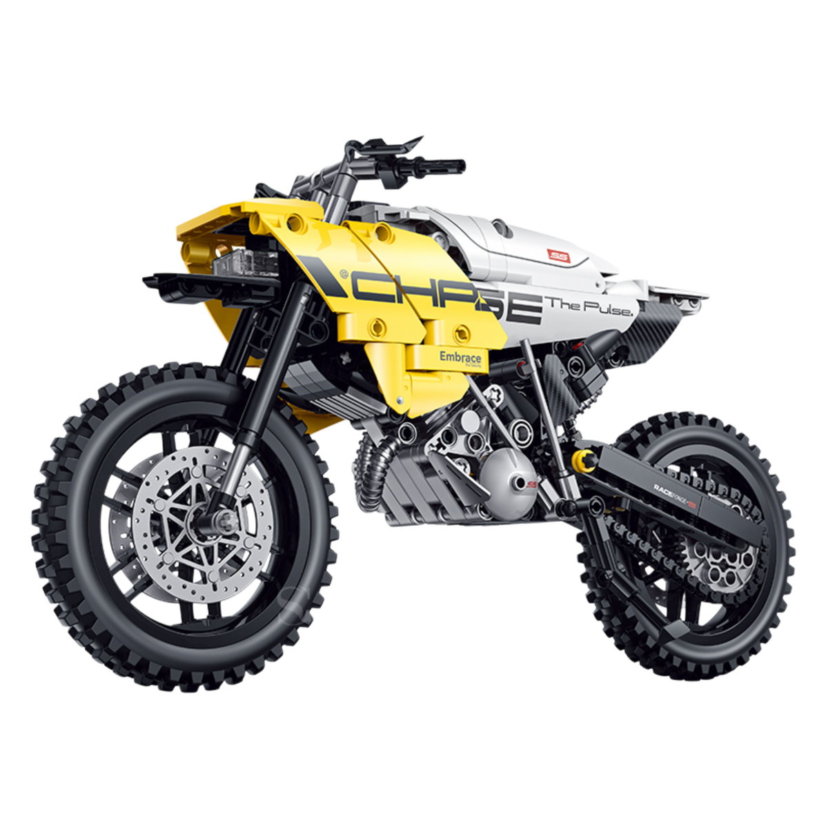 Dust Chaser off-road scrambler building blocks model - Power Blockz