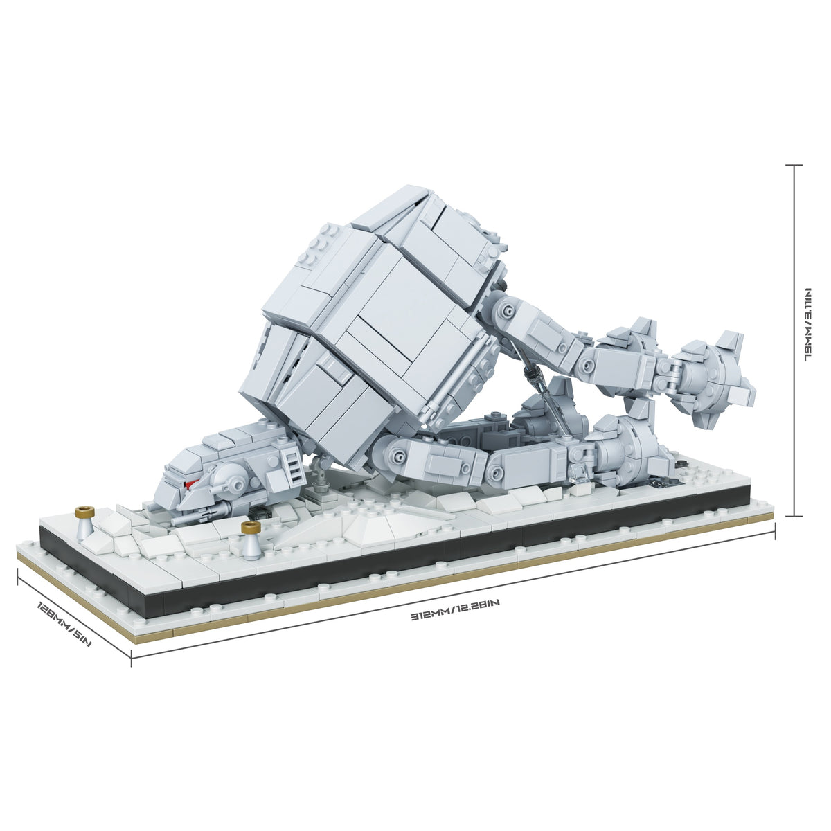 M903 - The A Fallen Giant Mech in the Valley - View 6 | Power Blockz